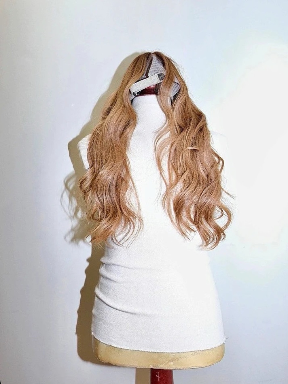 Hairvivi Briannah Copper Hair 180% Density 20-Inch Copper Wig